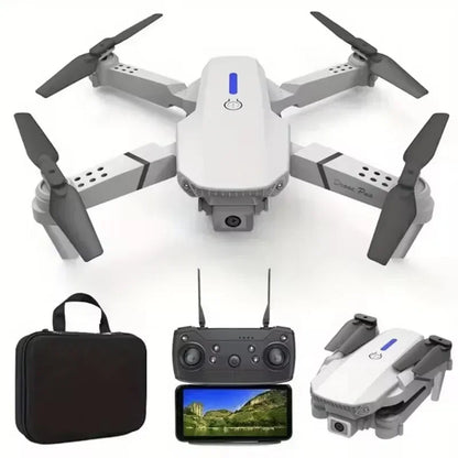 E88Pro RC Drone 4K - Foldable Helicopter with 1080P Dual HD Camera & WiFi FPV