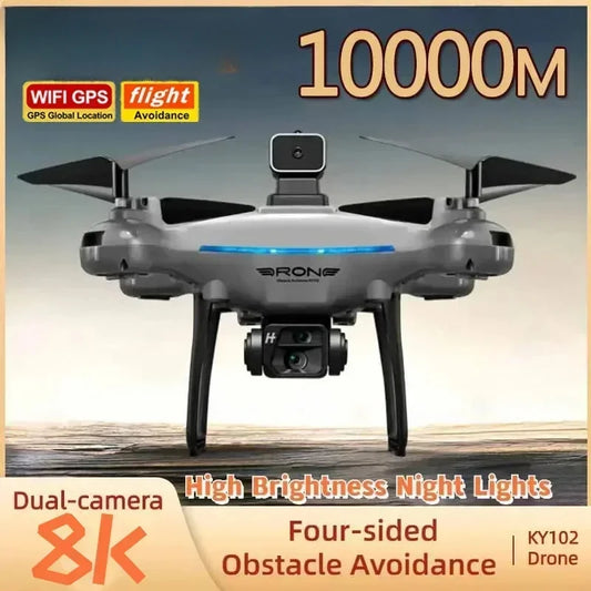 Ky102 Professional 8K Drone with Obstacle Avoidance & Dual Camera