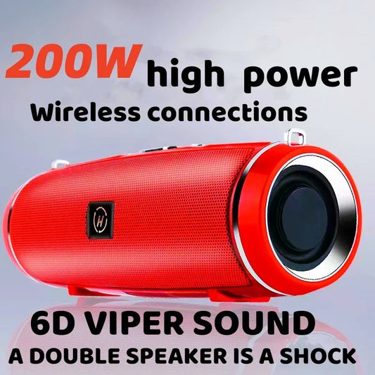 200w Outdoor Wireless Audio 3d Surround Bluetooth Speaker