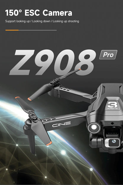 Z908 Pro MAX Mini Drone with 4K Camera & Obstacle Avoidance