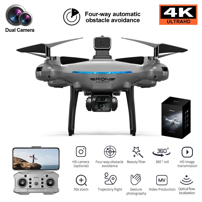 Ky102 Professional 8K Drone with Obstacle Avoidance & Dual Camera