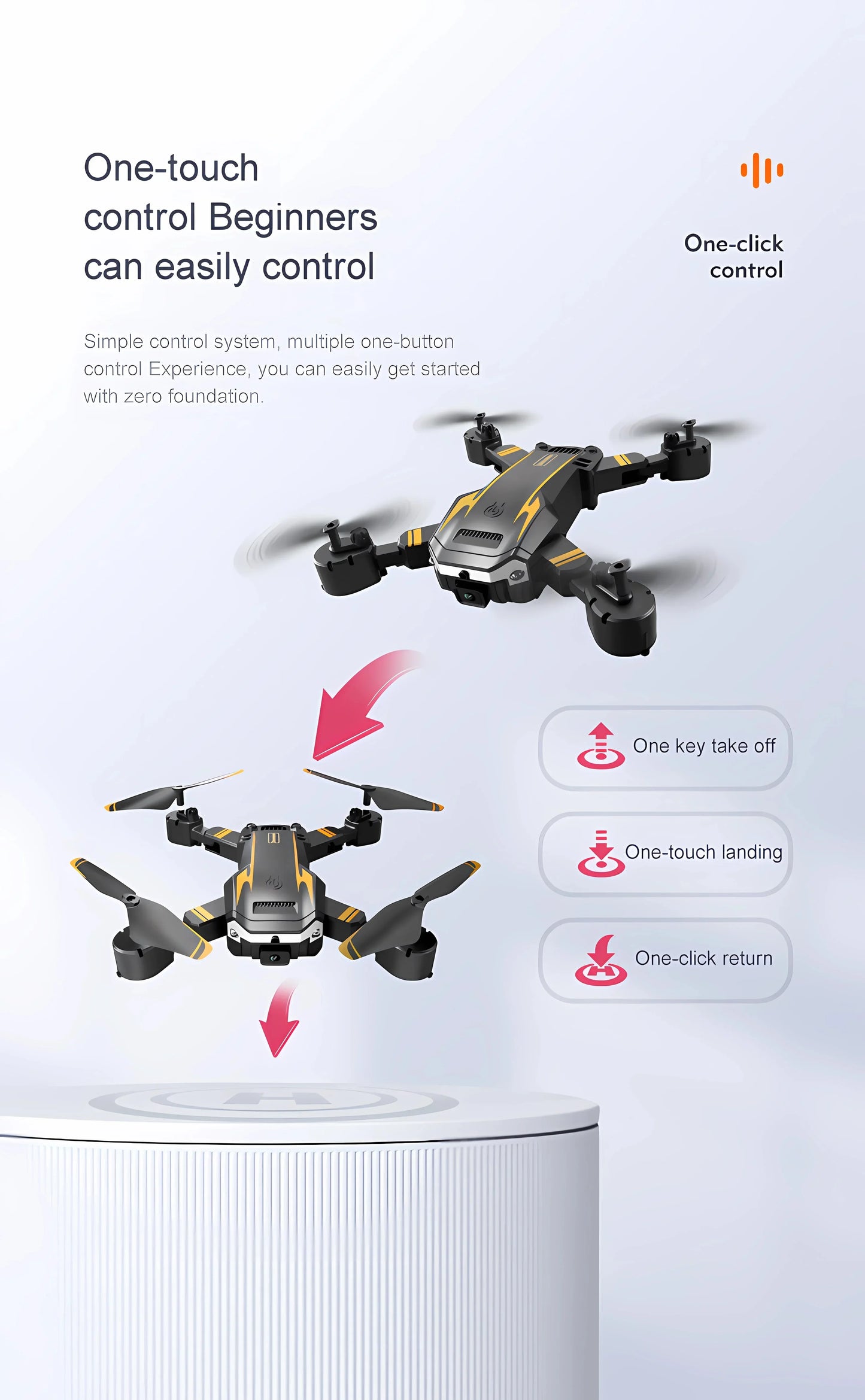 S6 Max 8K Drone with 4K HD Camera & Obstacle Avoidance