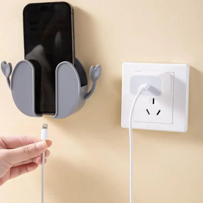 1PCS Wall Charger Hook Mobile Phone Holder